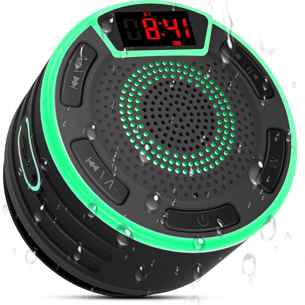 IPX7 Waterproof Portable Bluetooth Speaker with Suction Cup S855