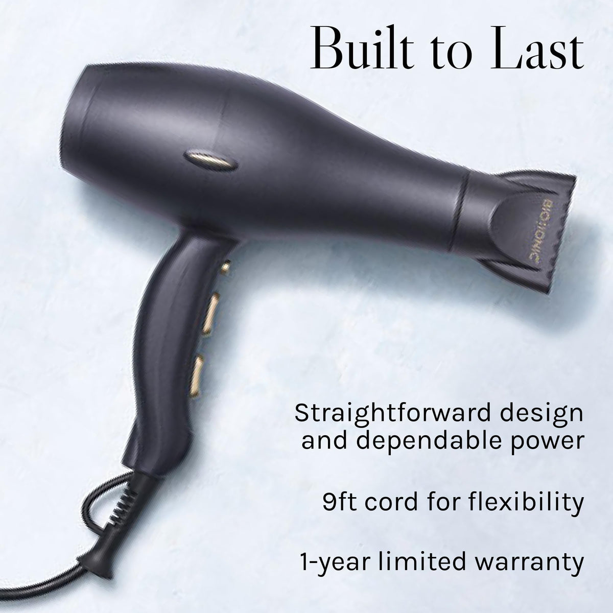 Blue 1875W Hair Dryer A1017