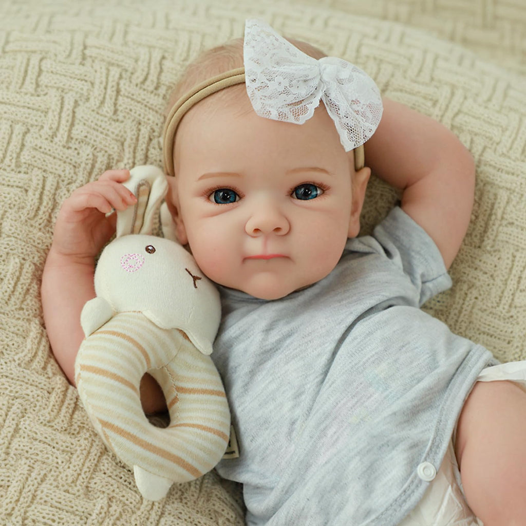 20 Inch Lifelike Full Vinyl Body Girl Baby Dolls Z4653