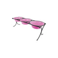 Cotton Candy Pink X-Small Cat Dog Bowls V730