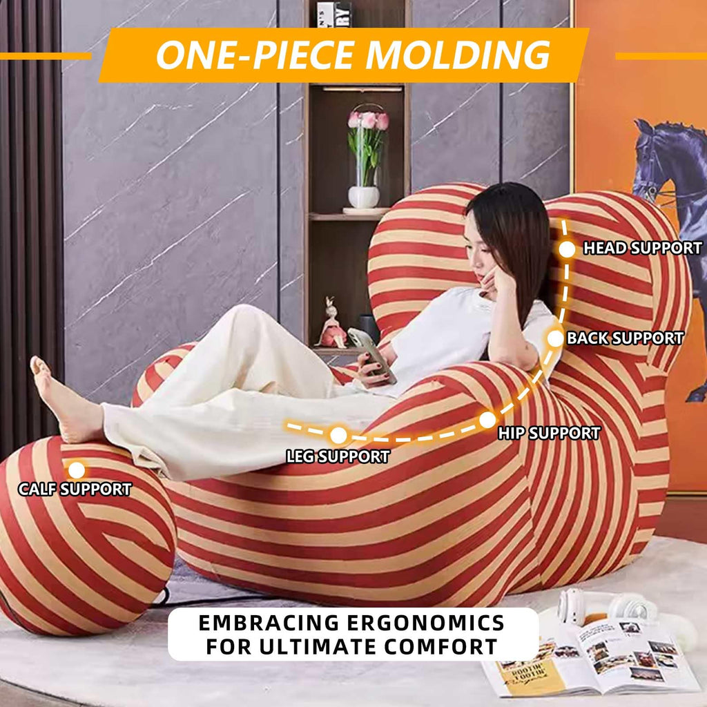 Memory Foam Bean Bag Chair with Filler Included D898