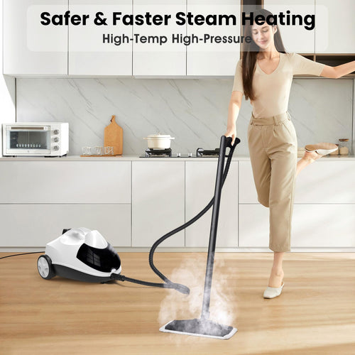 1.5L 6-in-1 Steam Cleaner with 8 Accessories O92748