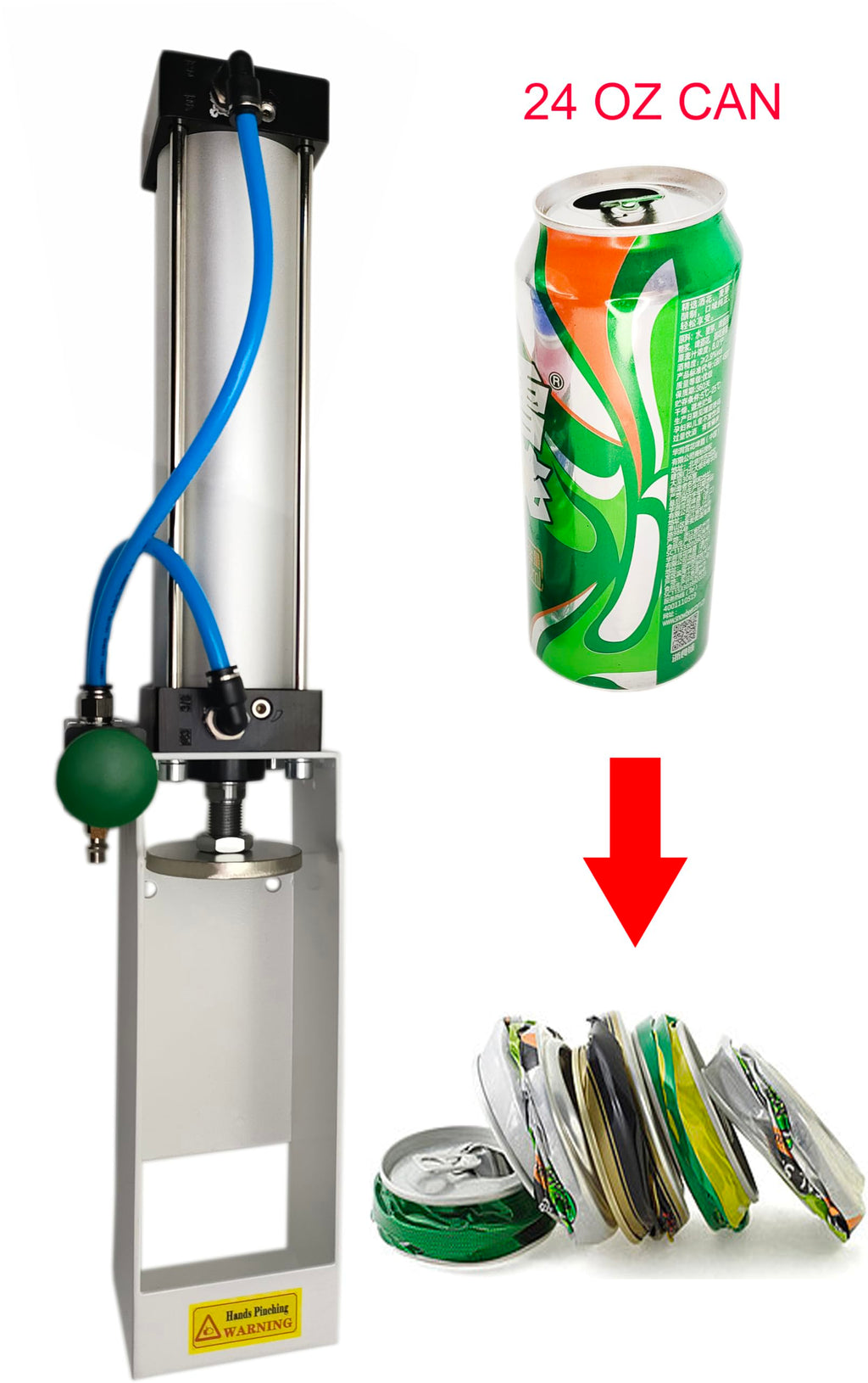 Aluminum Can Crusher 24 Oz 16 Oz M91559