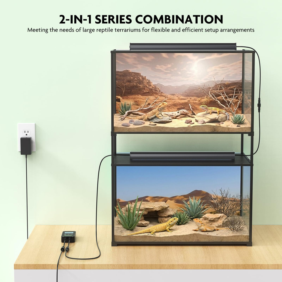 UVB LED Reptile Light Kit H383