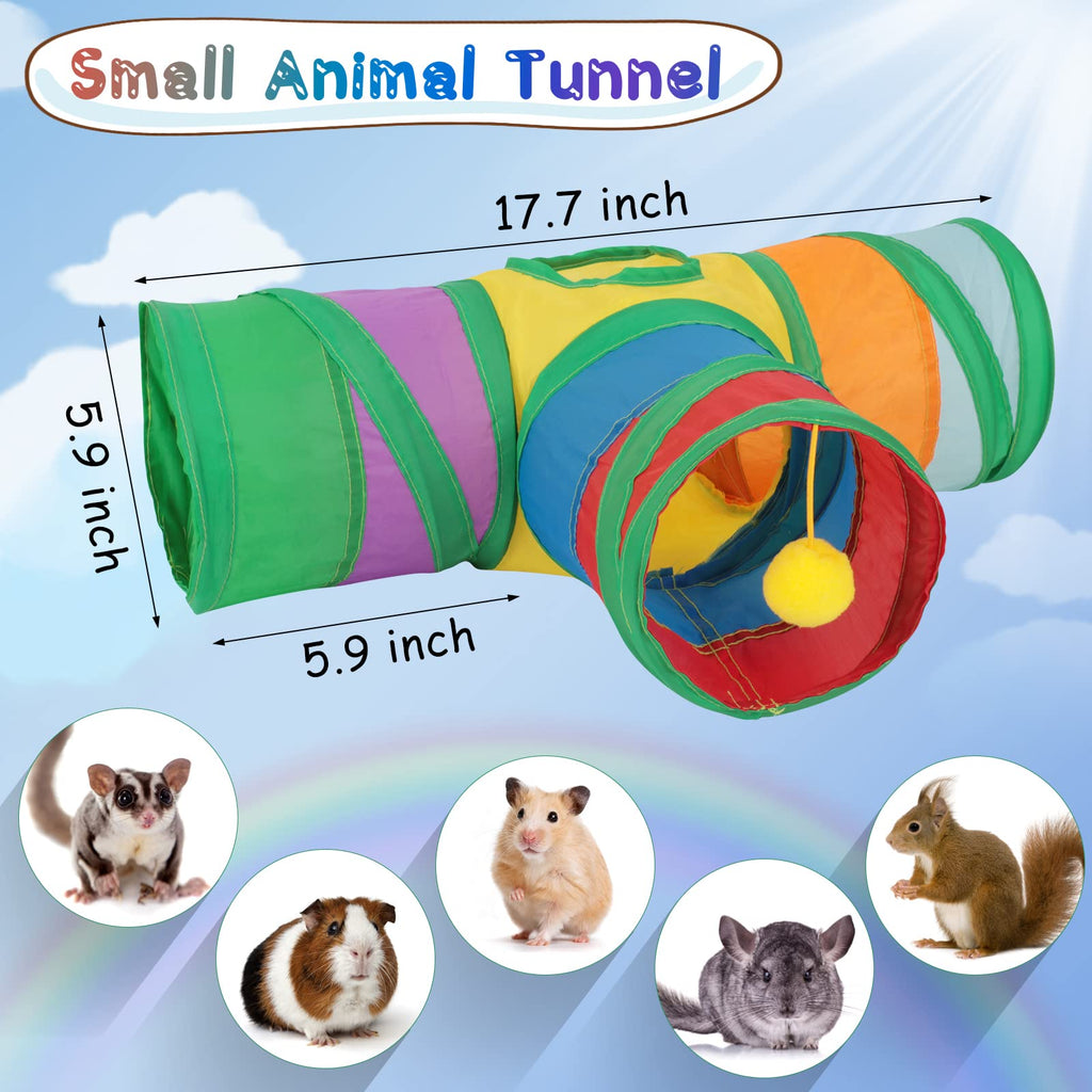 5.9" Collapsible 3 Way Small Animal Tunnel K840