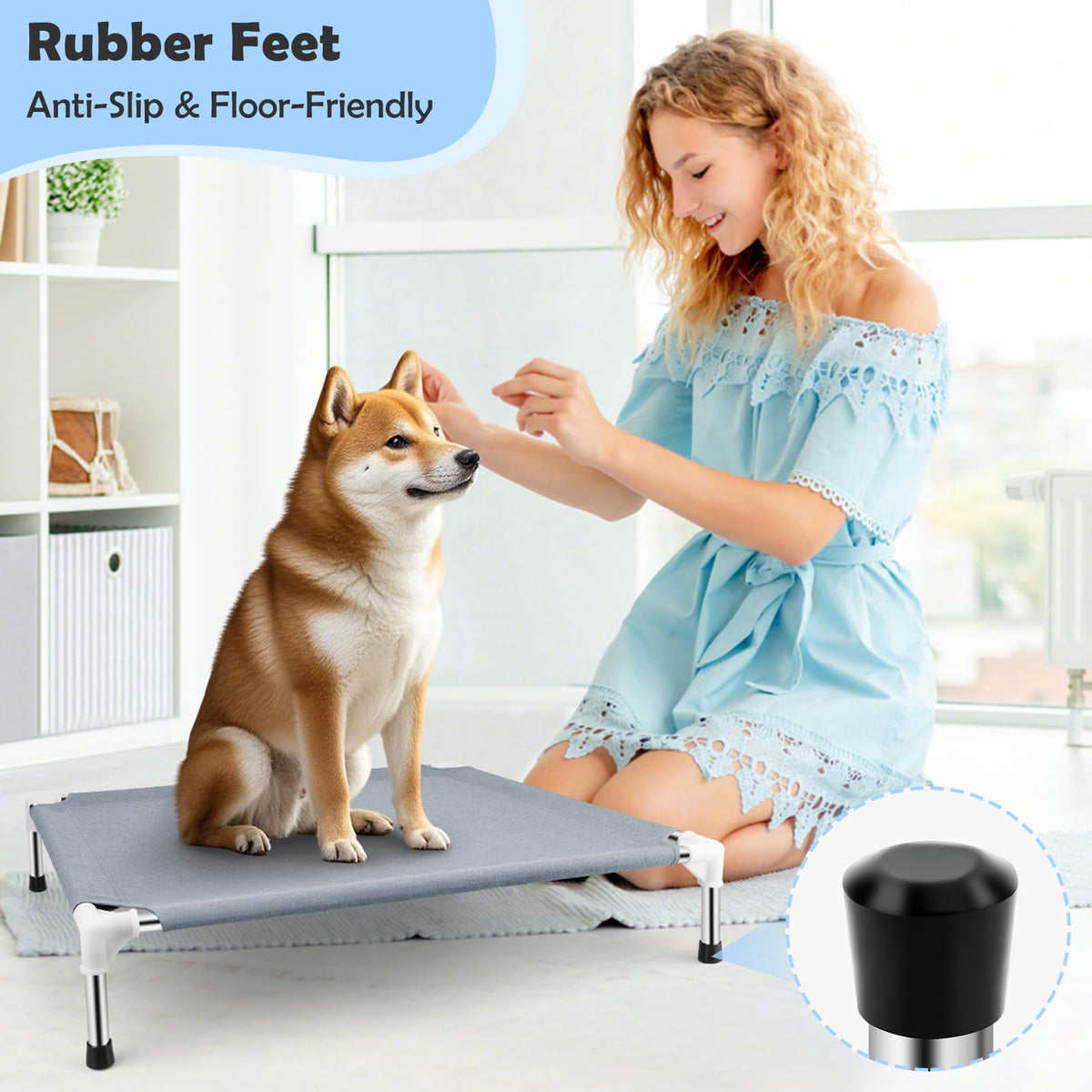 Elevated Raised Dog Bed J7641