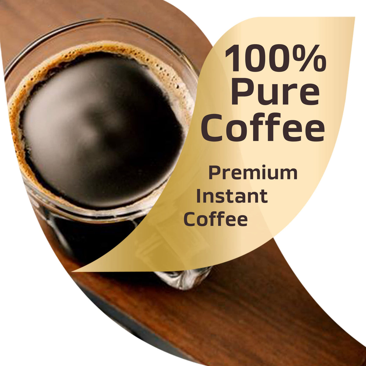 Decaf Light Medium Roast Instant Coffee 7 Ounce Glass Jar Pack of 3 O5209