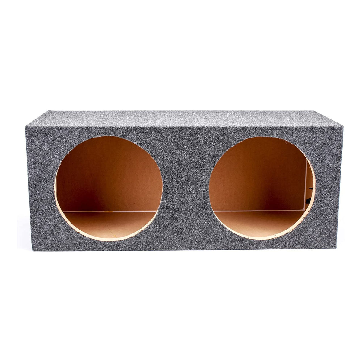 Charcoal Dual 12" Sealed Car Audio Subwoofer Box D416589