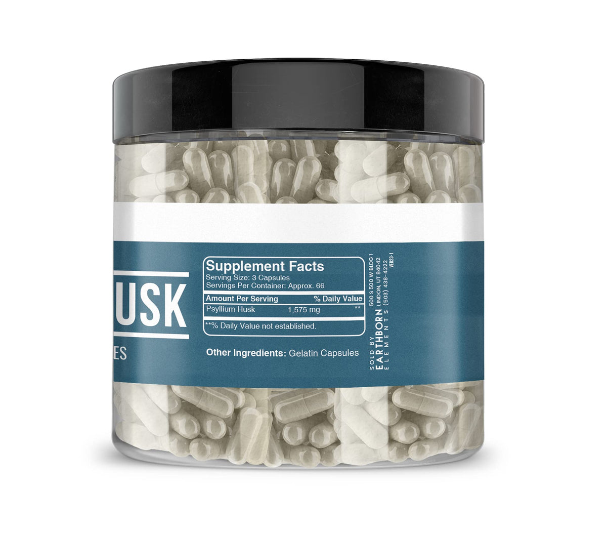 Psyllium Husk 200 Capsules C541476