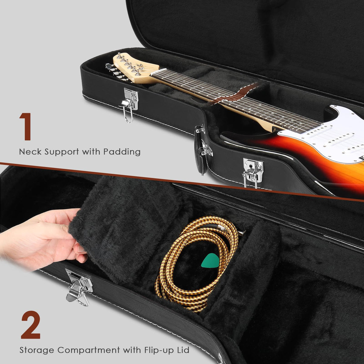 39-Inch Electric Guitar Hard Case F75454