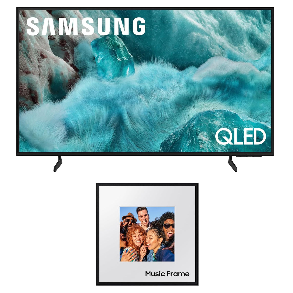 43 Inch QLED 4K Smart TV with 2.0 Channel Photo Frame Speaker I710166