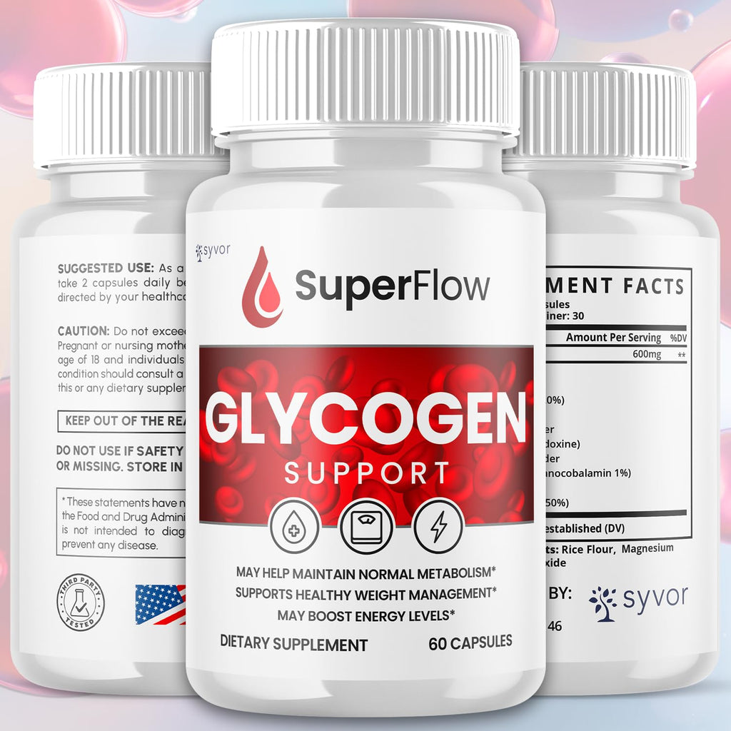 Glycogen Support Supplement Formula 120 Capsules X14520