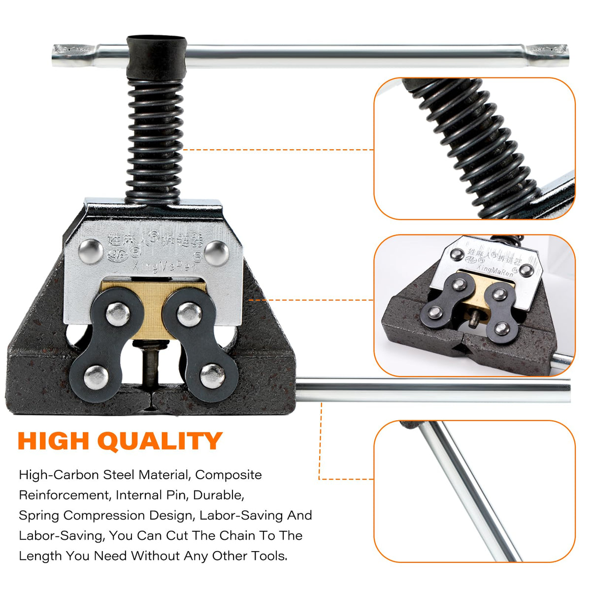 Roller Chain Detacher Tool for 420 428 520 525 530 630 Chain V588822