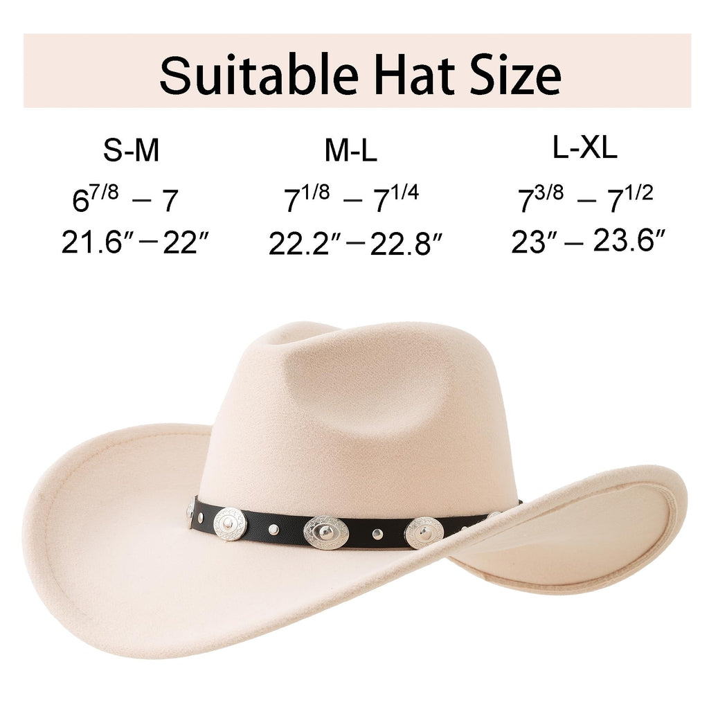 Wide Brim Felt Cowboy Hat S120000