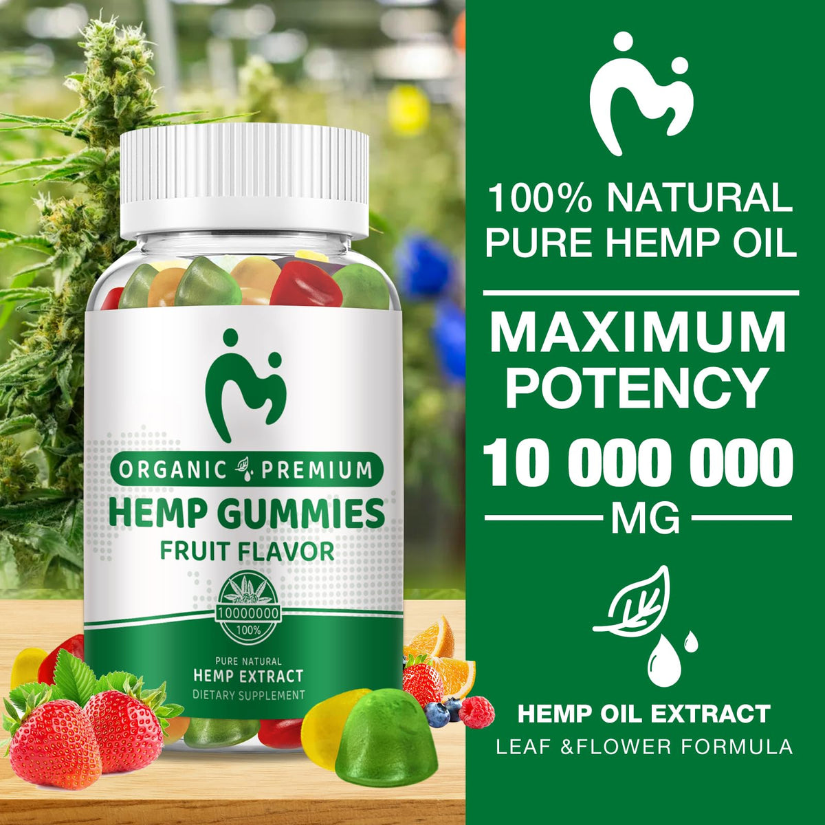 Organic Hemp Gummies K5535
