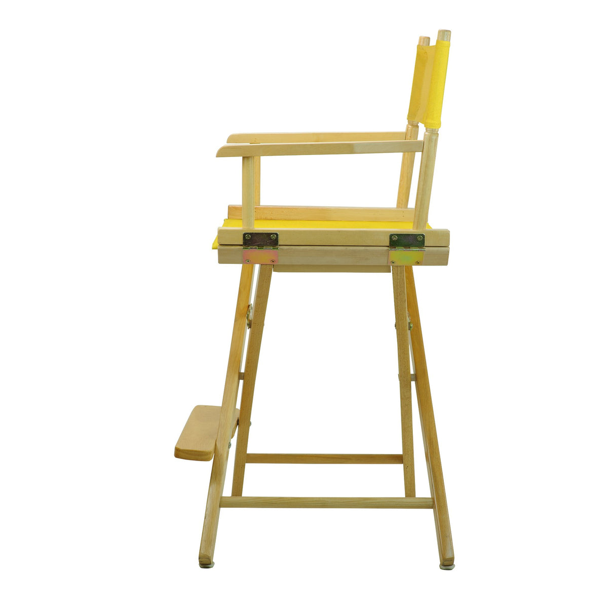 24" Natural Frame-Gold Canvas Director Chair D760