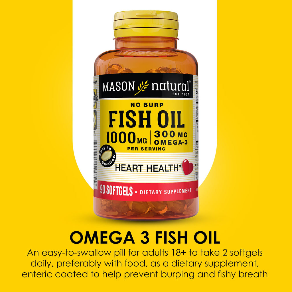 Omega 3 Fish Oil 1000mg 90 Softgels Z36522