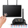 7" Wireless Backup Camera System with DVR Split Screen Monitor V27037
