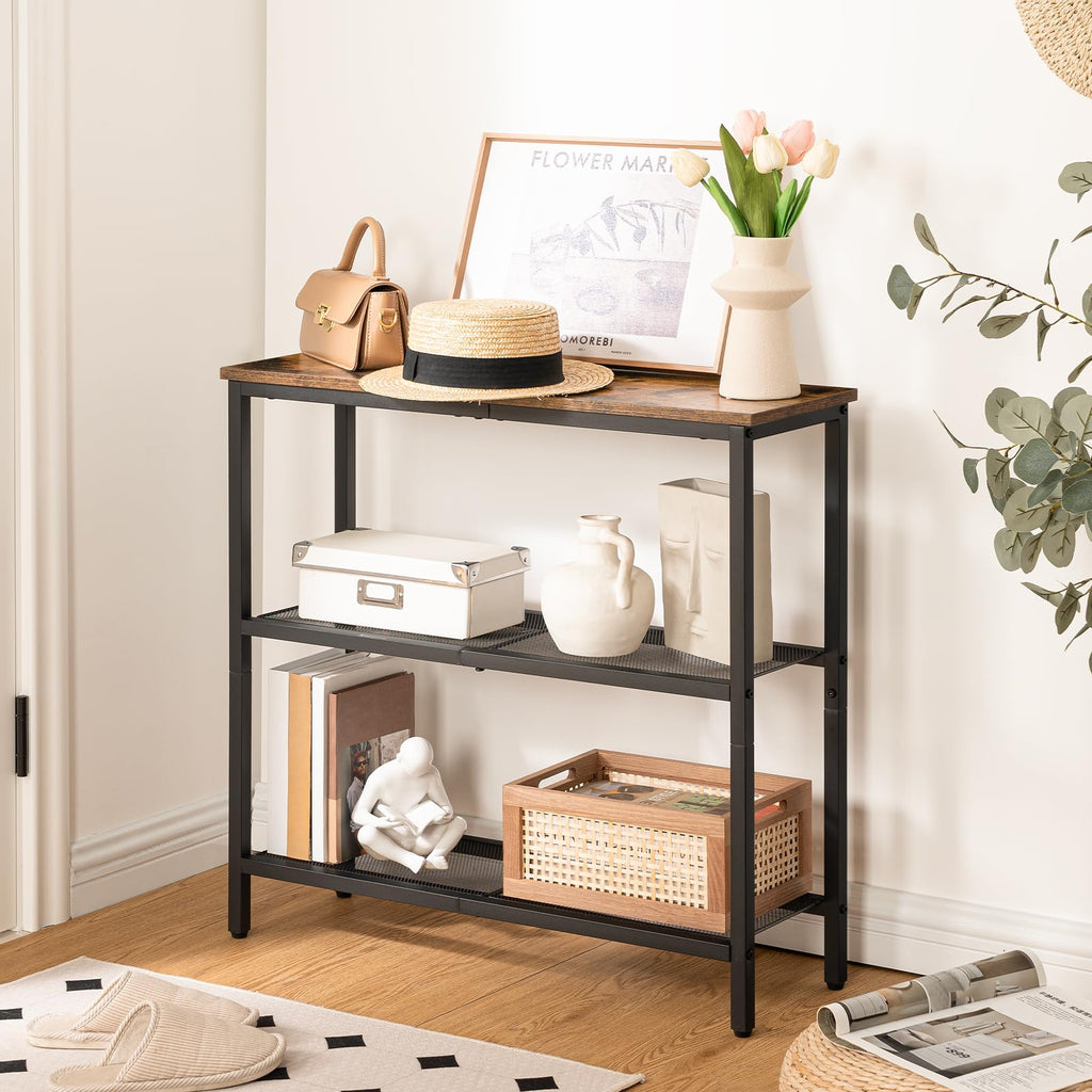 29.5" Narrow 3-Tier Console Table J685327
