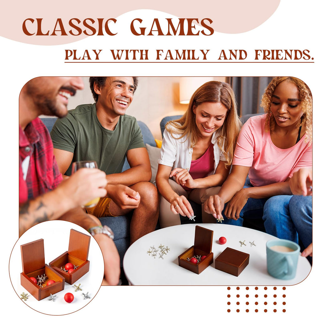 Metal Jacks Game with Balls W817209