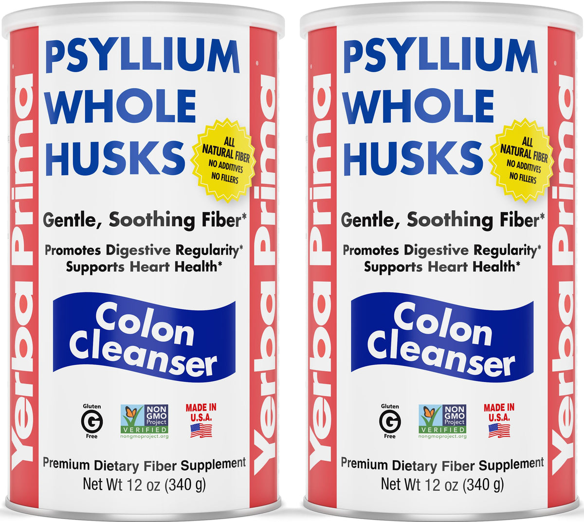 12 oz Psyllium Whole Husks Dietary Fiber J32799