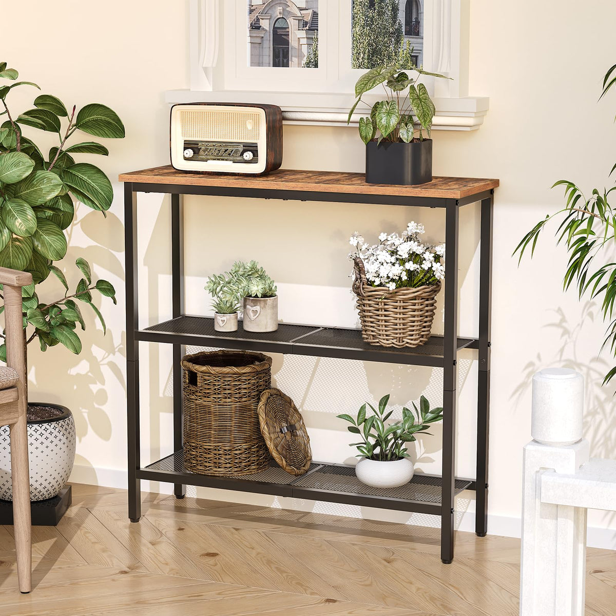 29.5" Narrow 3-Tier Console Table J685327