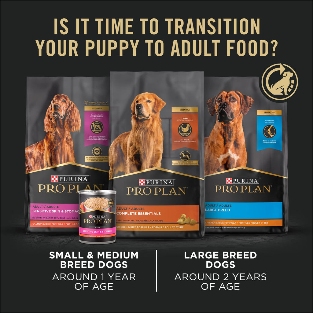 High Protein Shredded Chicken & Rice Puppy Food 34 lb Bag U6698