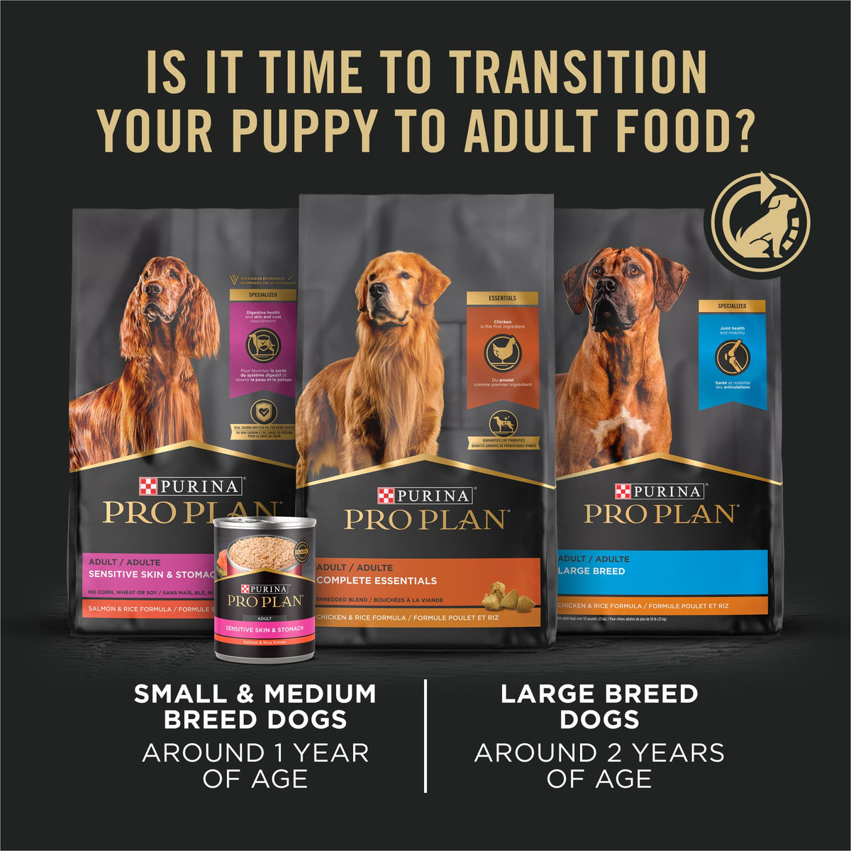 High Protein Shredded Chicken & Rice Puppy Food 34 lb Bag U6698