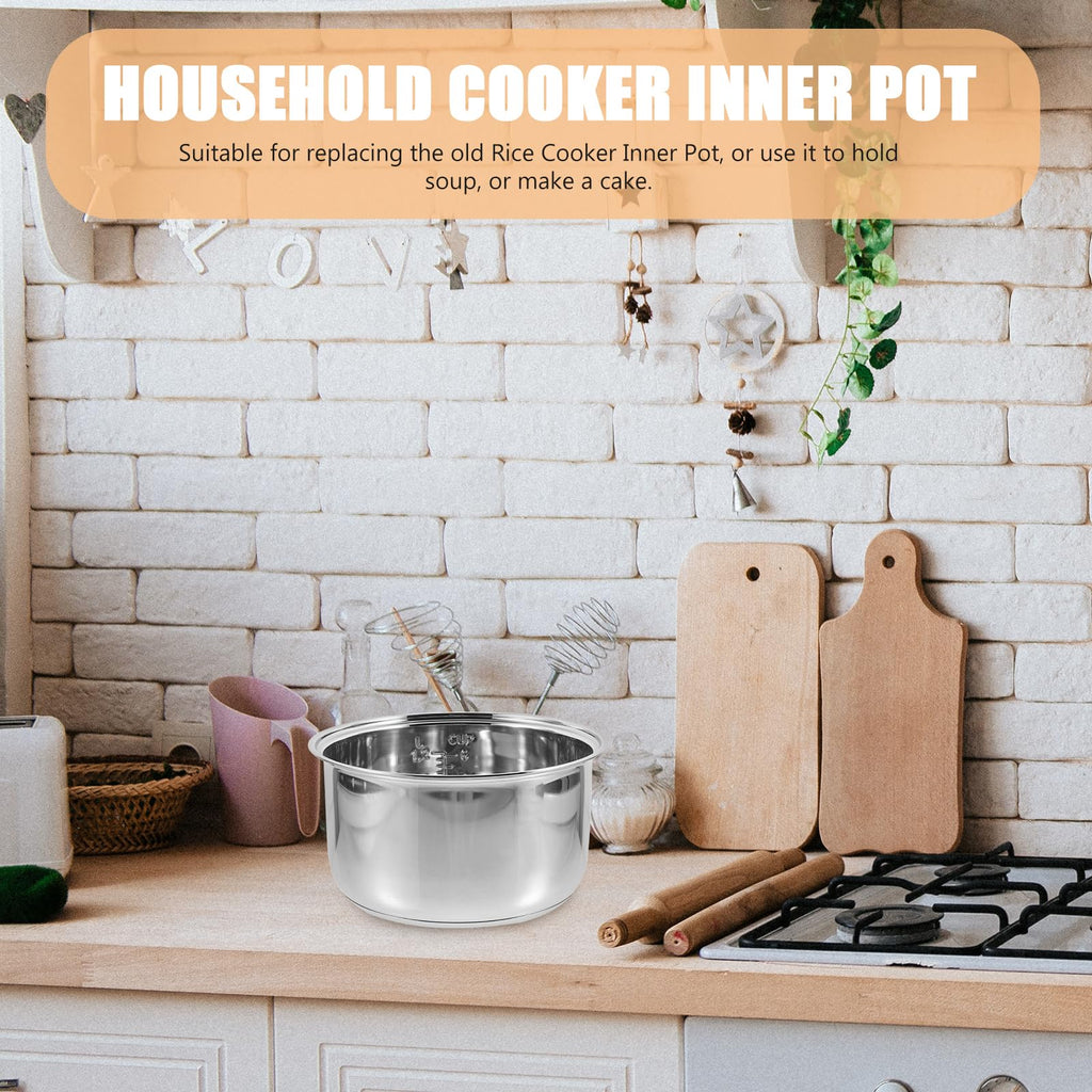 3L Stainless Steel Non-Stick Rice Cooker Inner Pot M25201