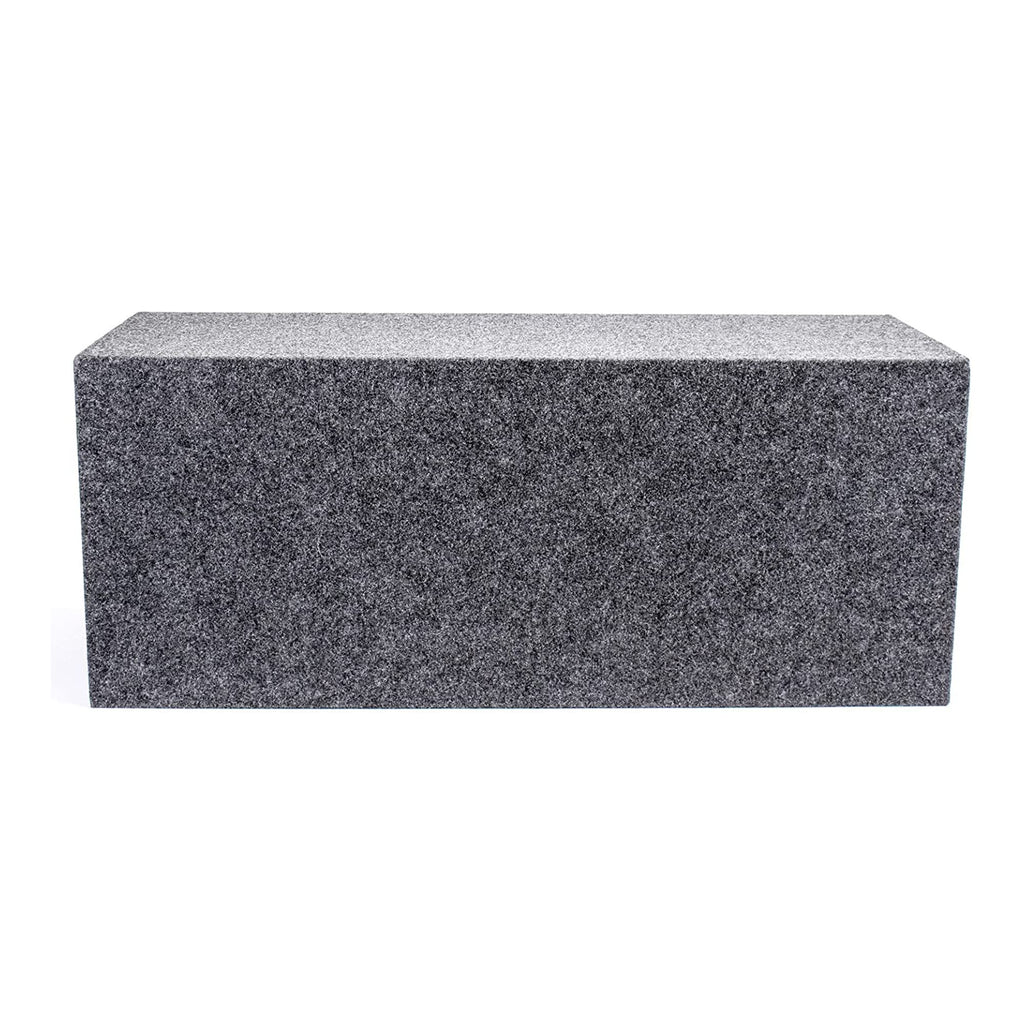 Charcoal Dual 12" Sealed Car Audio Subwoofer Box D416589