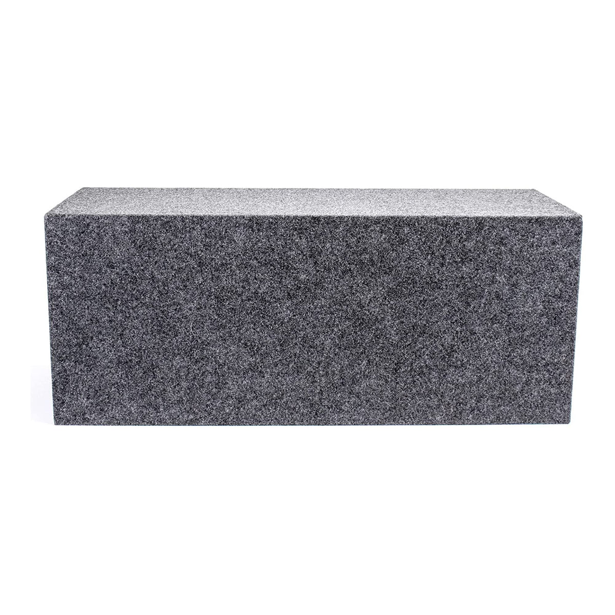 Charcoal Dual 12" Sealed Car Audio Subwoofer Box D416589