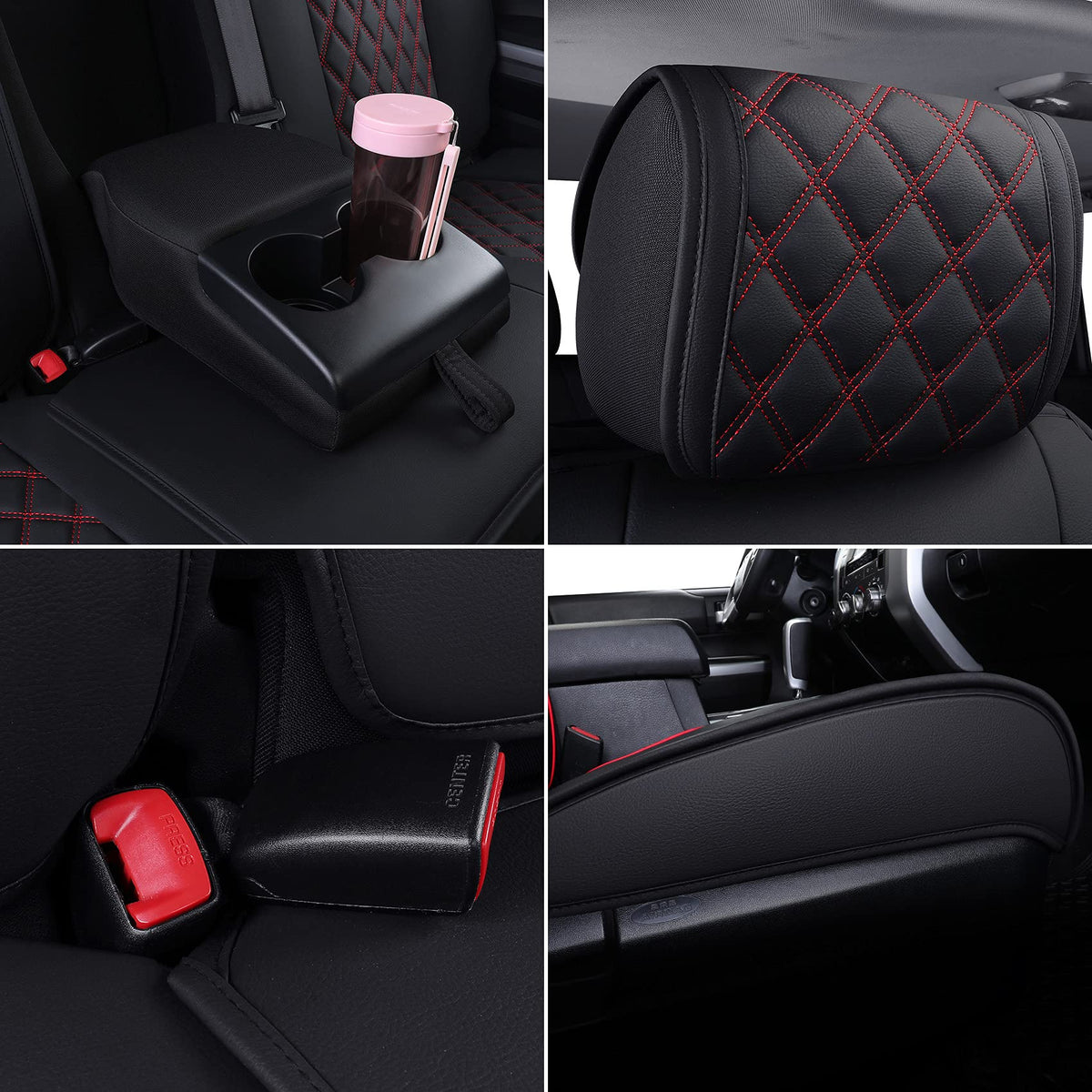 Truck Seat Covers for Toyota Tundra Crewmax Cab W13732