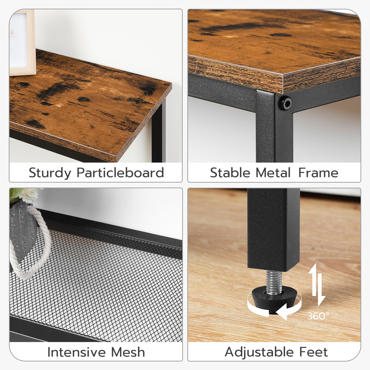 29.5" Narrow 3-Tier Console Table J685327