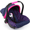 Doll Car Seat with Sun Canopy J807