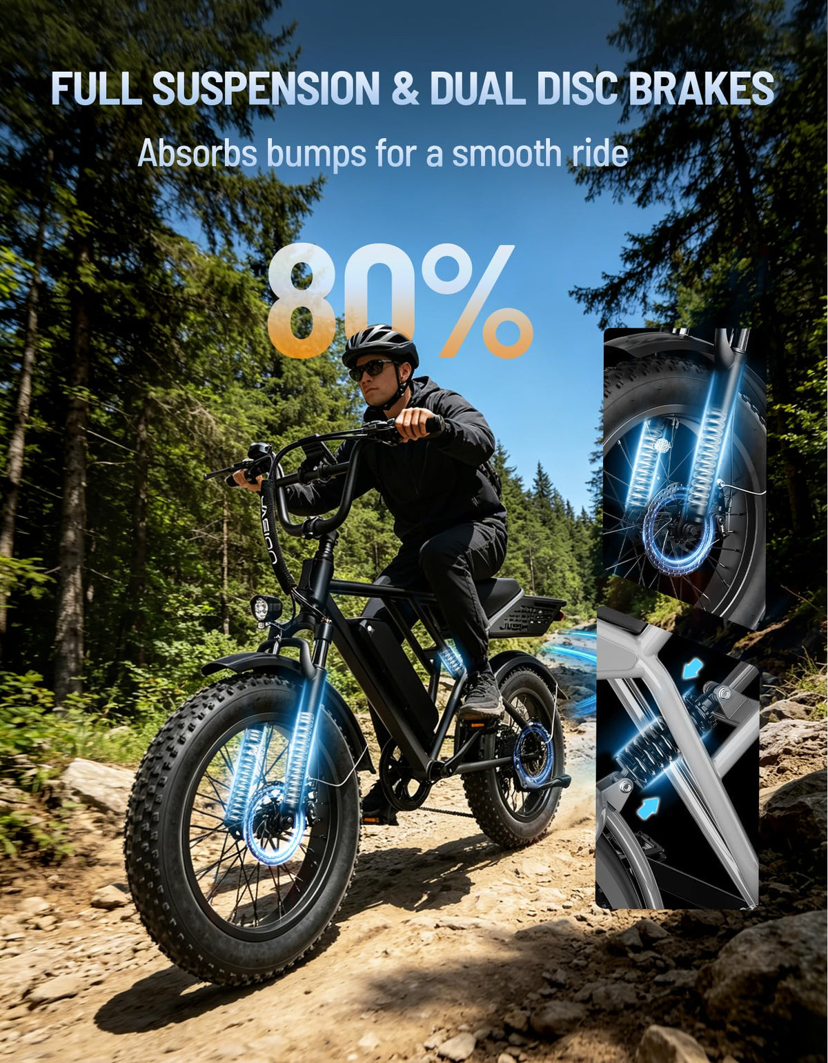 Electric Bike with 48V Removable Battery O396085