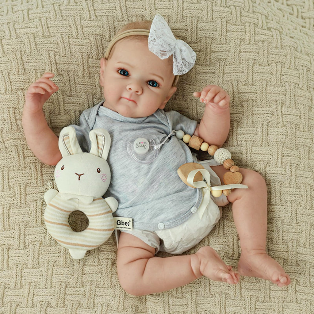 20 Inch Lifelike Full Vinyl Body Girl Baby Dolls Z4653