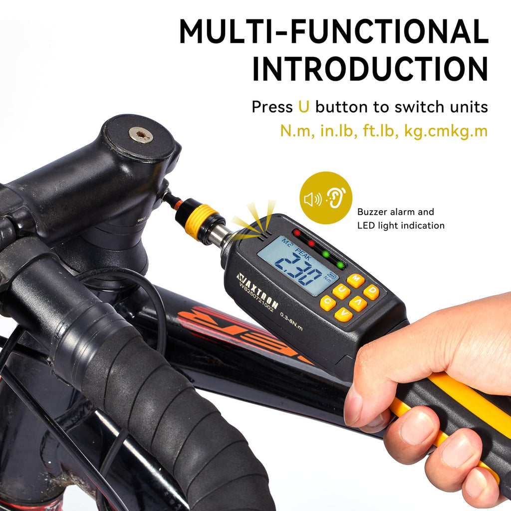 Digital Torque Screwdriver Set, 1/4" Drive, 38-Piece L57679