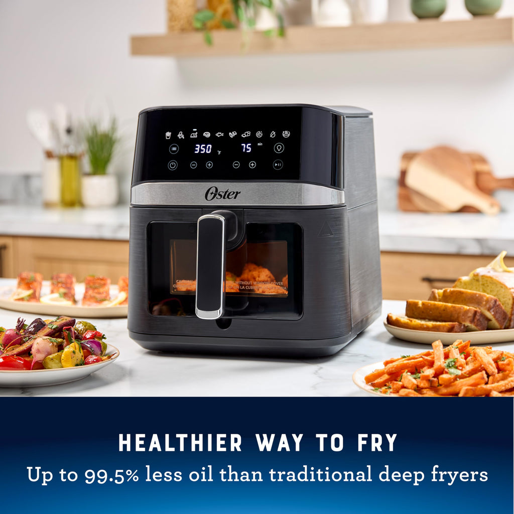 6 Quart Digital Air Fryer with Window N276128