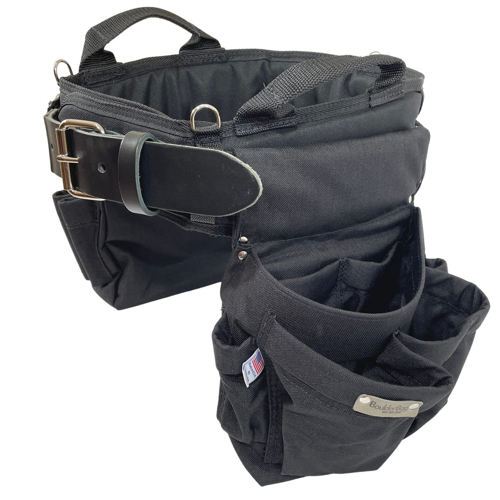 Black Leather Heavy Duty Tool Belt M2755