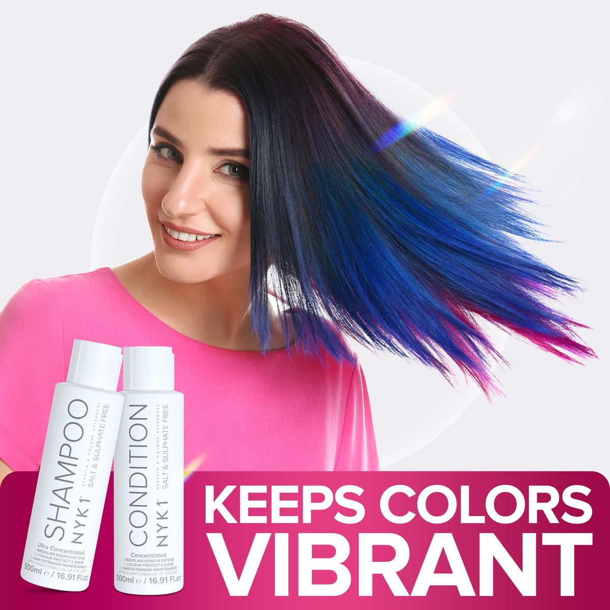 Sulfate-Free Shampoo and Conditioner Set 2 x 16.9 Fl Oz P66018