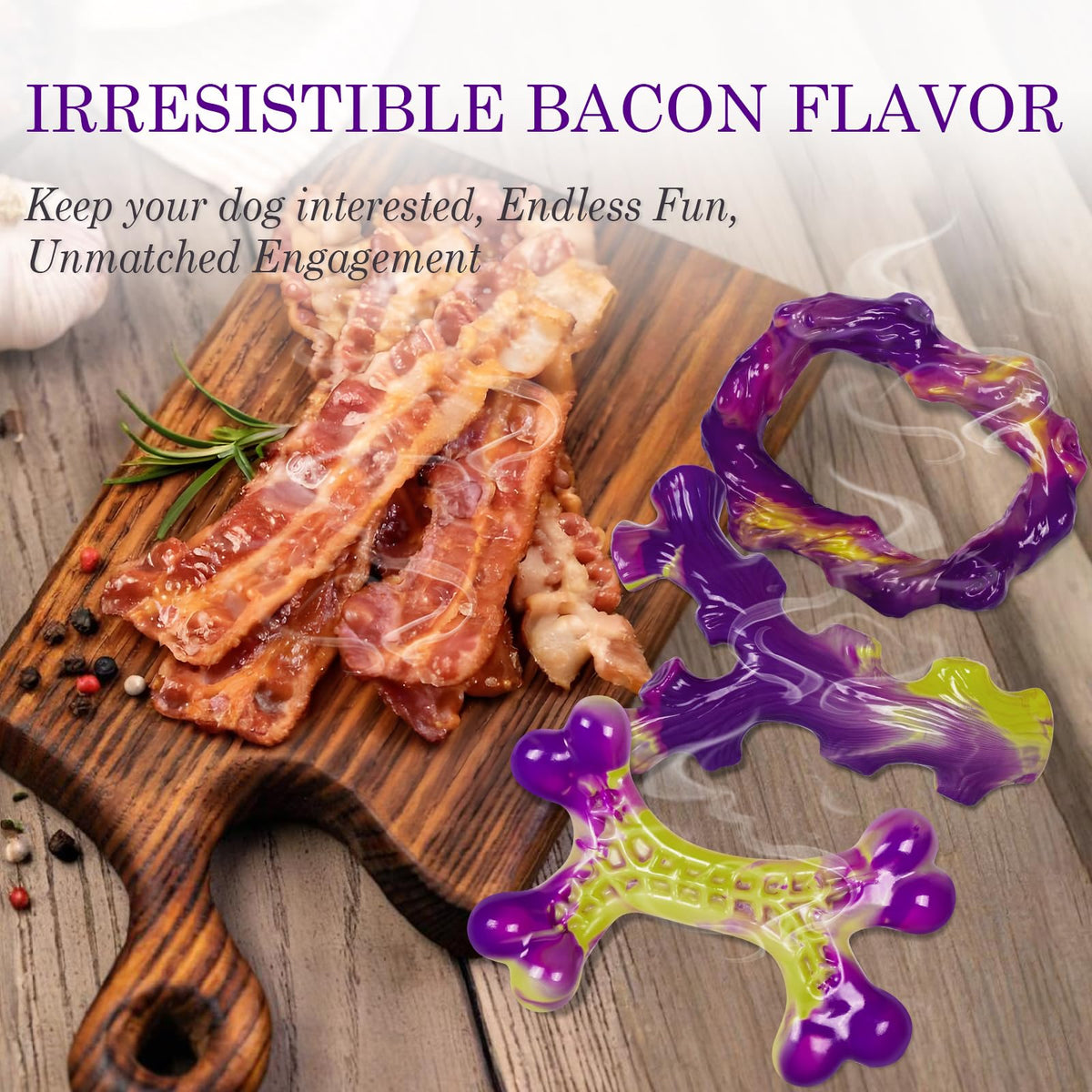 Tough Dog Chew Toys 3 Pack for Large Dogs L4520