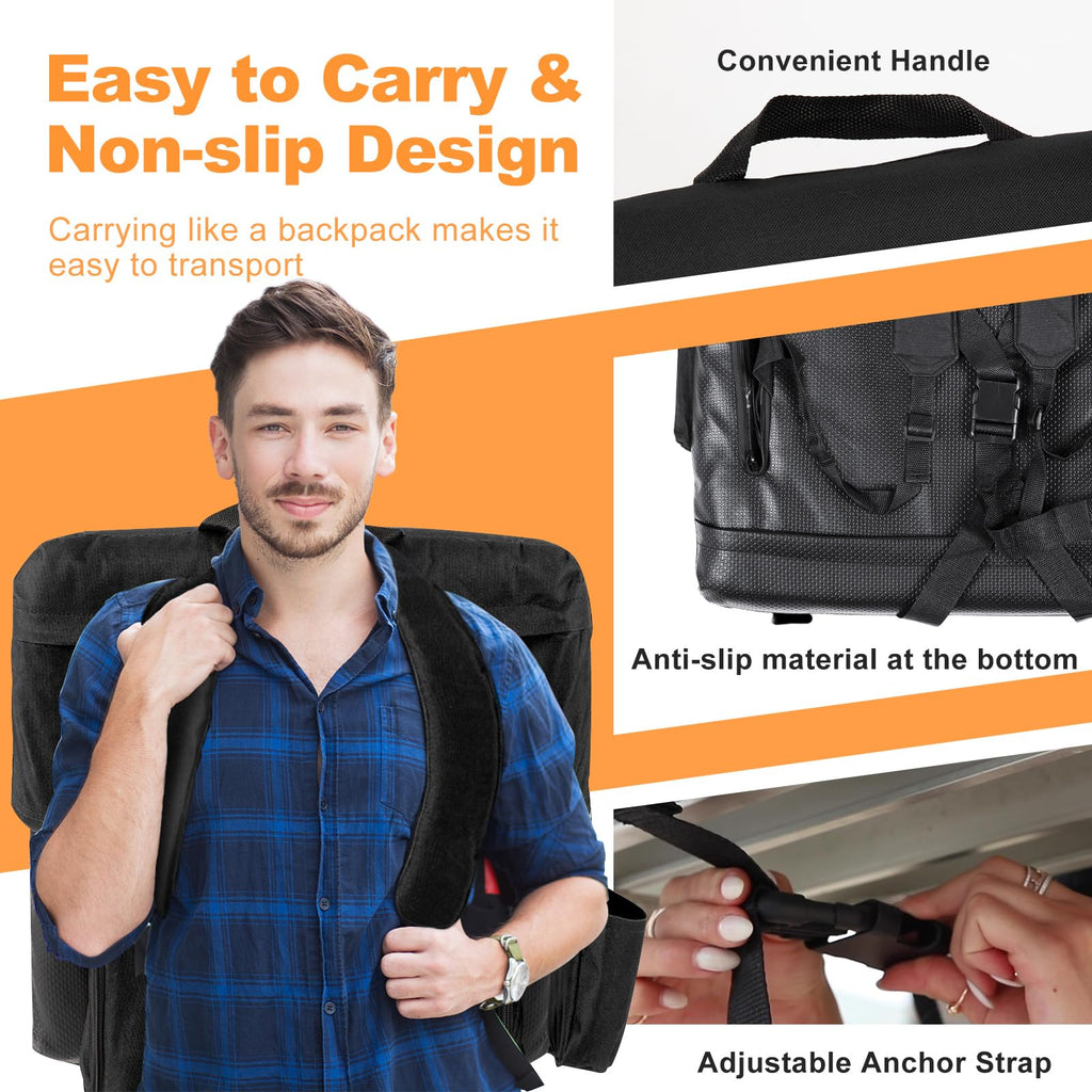 Folding Stadium Seat with Back Support and Armrests R33933
