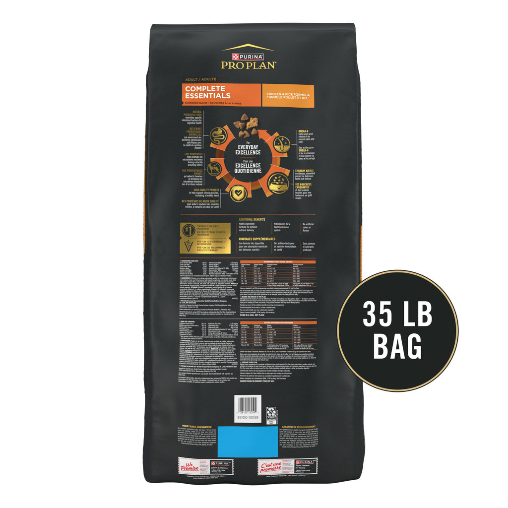 Chicken & Rice Dry Dog Food 35 lb Bag D91473
