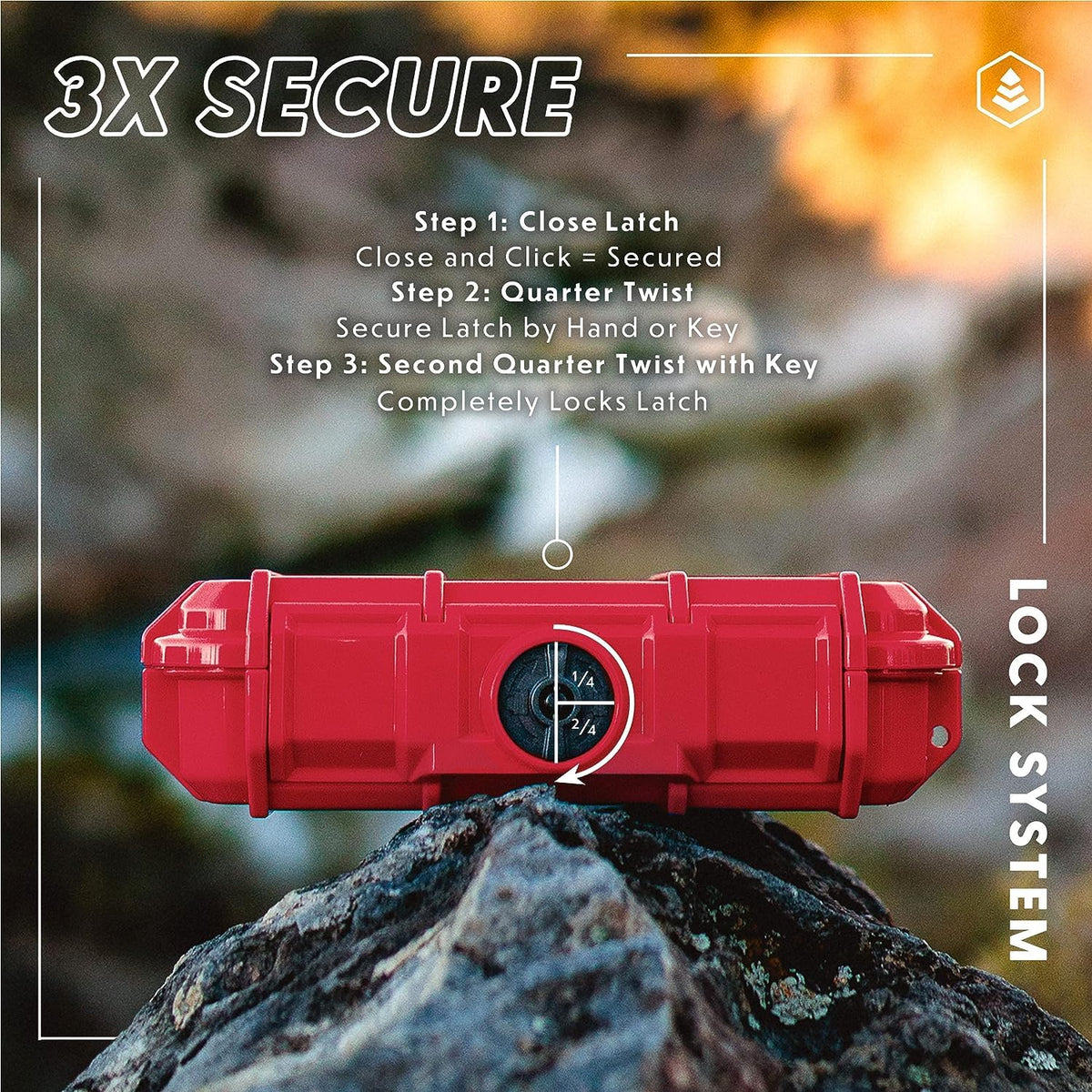 Orange Protective Dry Box A837710