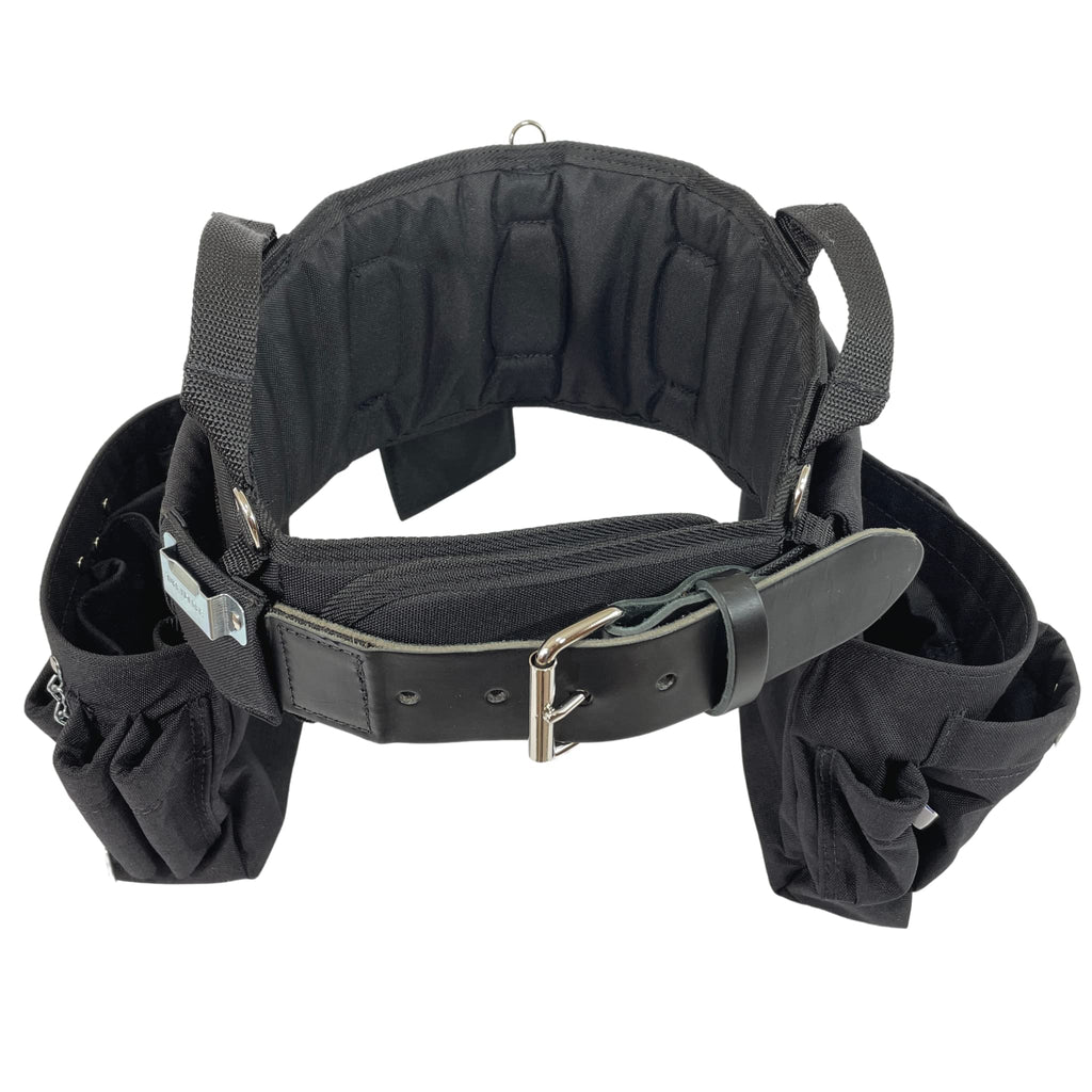 Black Leather Heavy Duty Tool Belt M2755