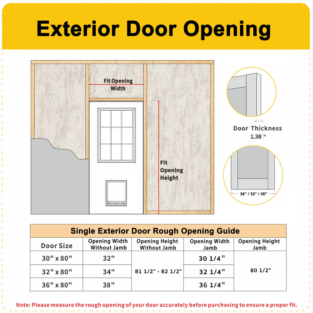36"x 80" 9-Lite Clear Glass Exterior Door E556