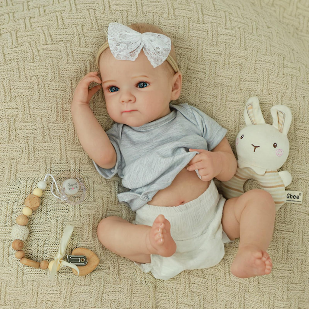 20 Inch Lifelike Full Vinyl Body Girl Baby Dolls Z4653