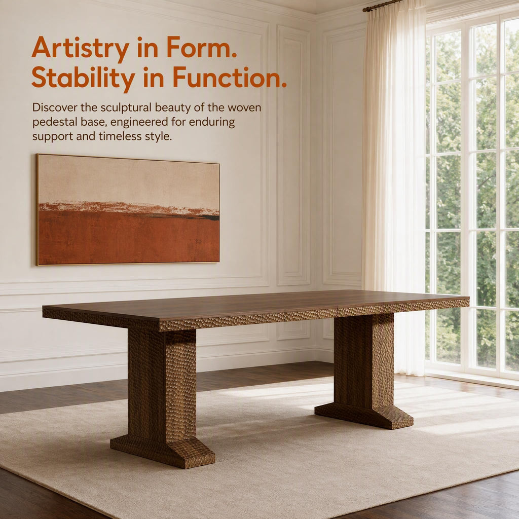 Extendable Dining Table Set for 8 R423500