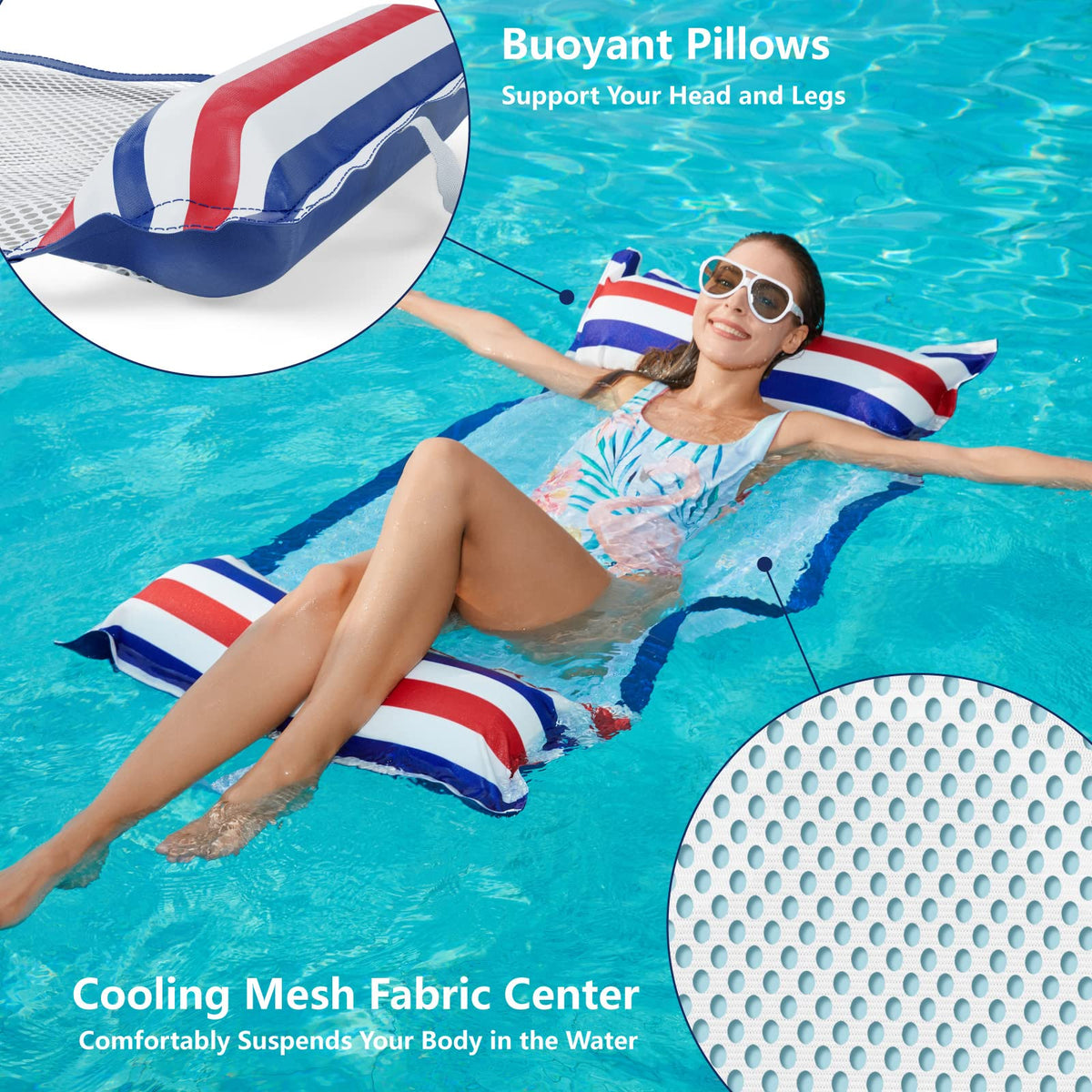 Inflatable Pool Hammock Float C707