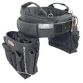 Black Leather Heavy Duty Tool Belt M2755